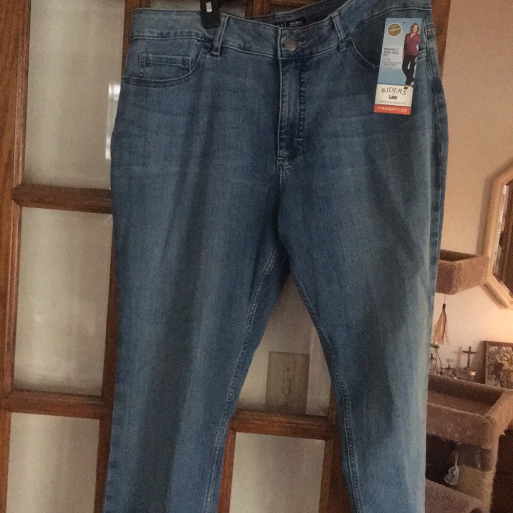Riders Lee straight leg jeans